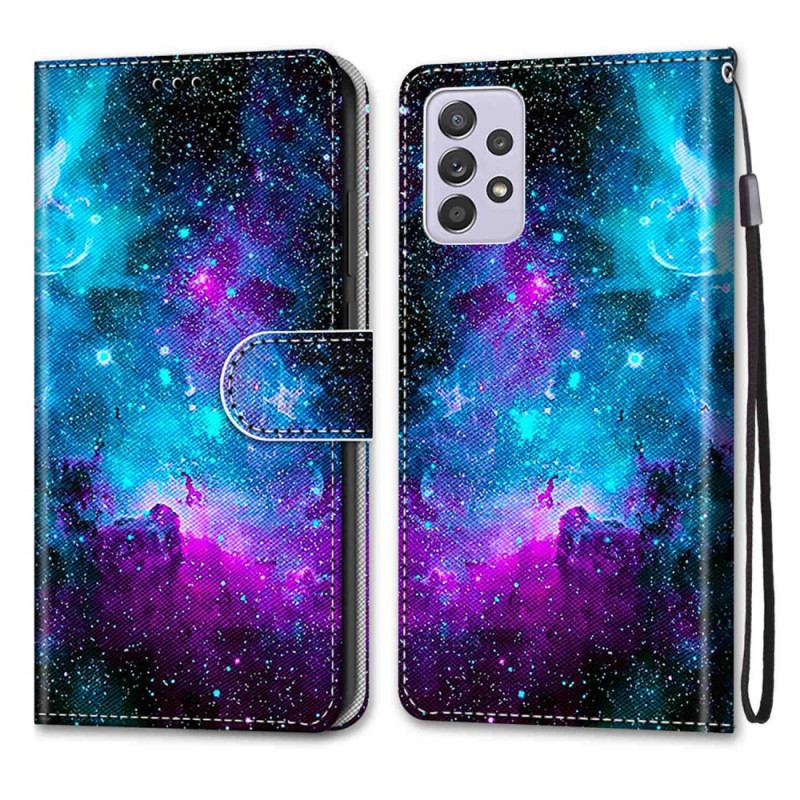 Flip Cover Samsung Galaxy A33 5G Kosmisk Himmel