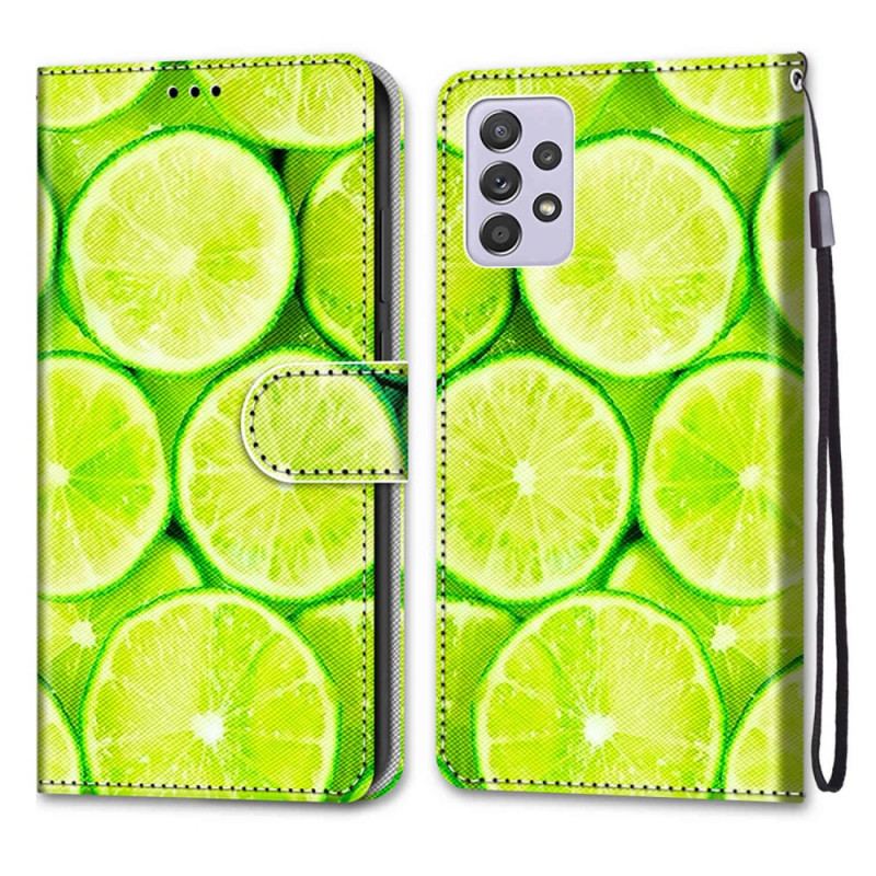 Flip Cover Samsung Galaxy A33 5G Limefrugter