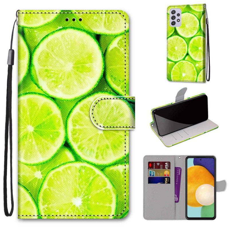 Flip Cover Samsung Galaxy A33 5G Limefrugter