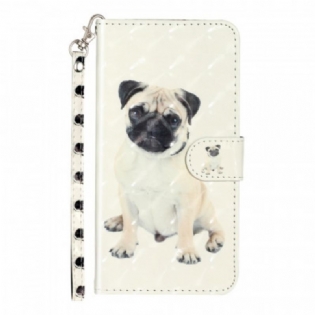 Flip Cover Samsung Galaxy A33 5G Med Snor Thong Hund