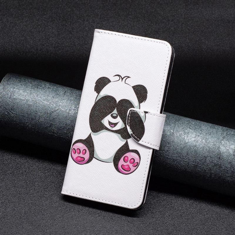 Flip Cover Samsung Galaxy A33 5G Panda Sjov