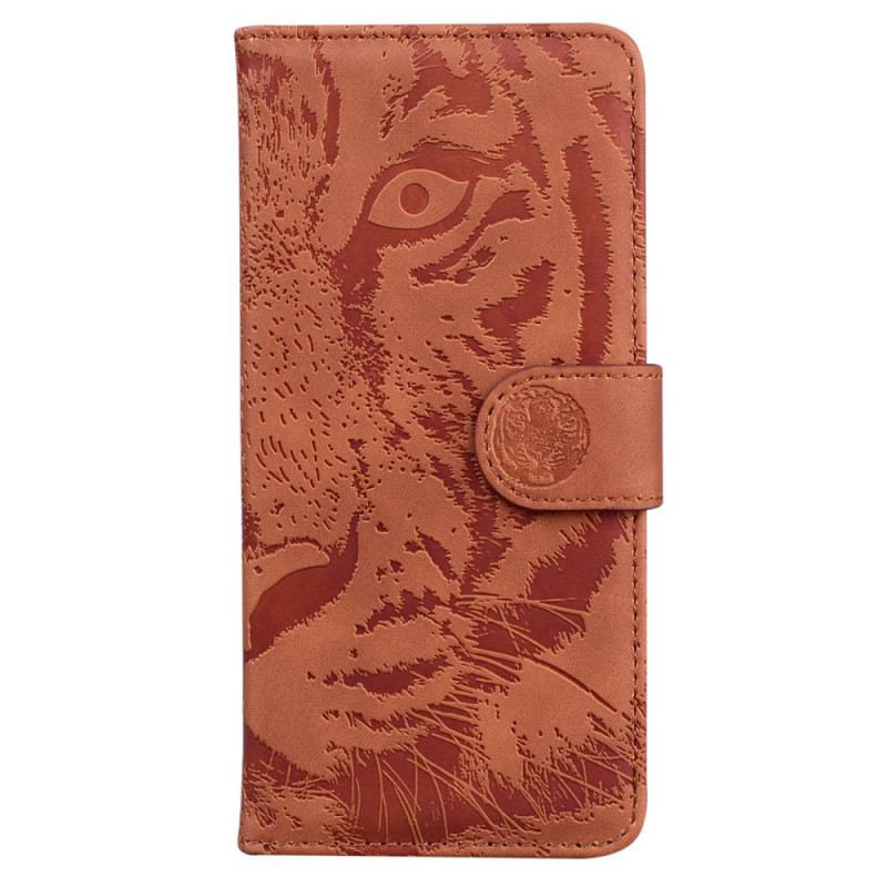 Flip Cover Samsung Galaxy A33 5G Tiger Fodaftryk