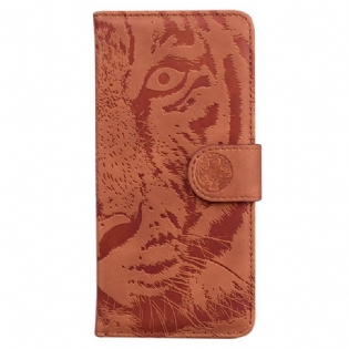 Flip Cover Samsung Galaxy A33 5G Tiger Fodaftryk