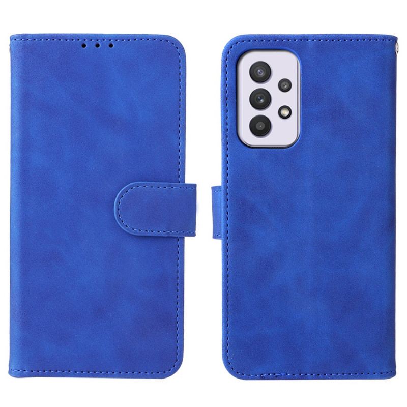 Læder Cover Samsung Galaxy A33 5G Hudberøring