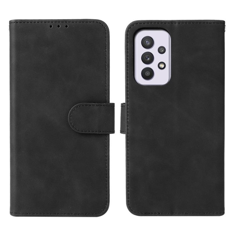 Læder Cover Samsung Galaxy A33 5G Hudberøring