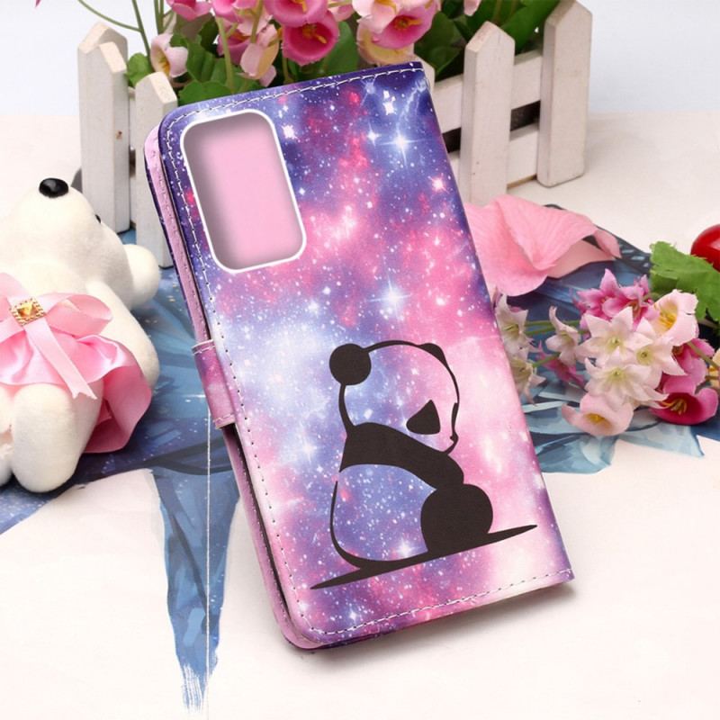 Læder Cover Samsung Galaxy A33 5G Panda Galaxy