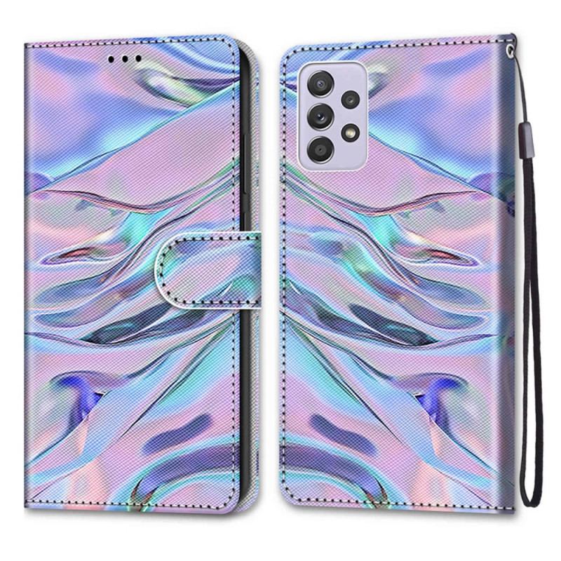 Læder Cover Samsung Galaxy A33 5G Som Maling