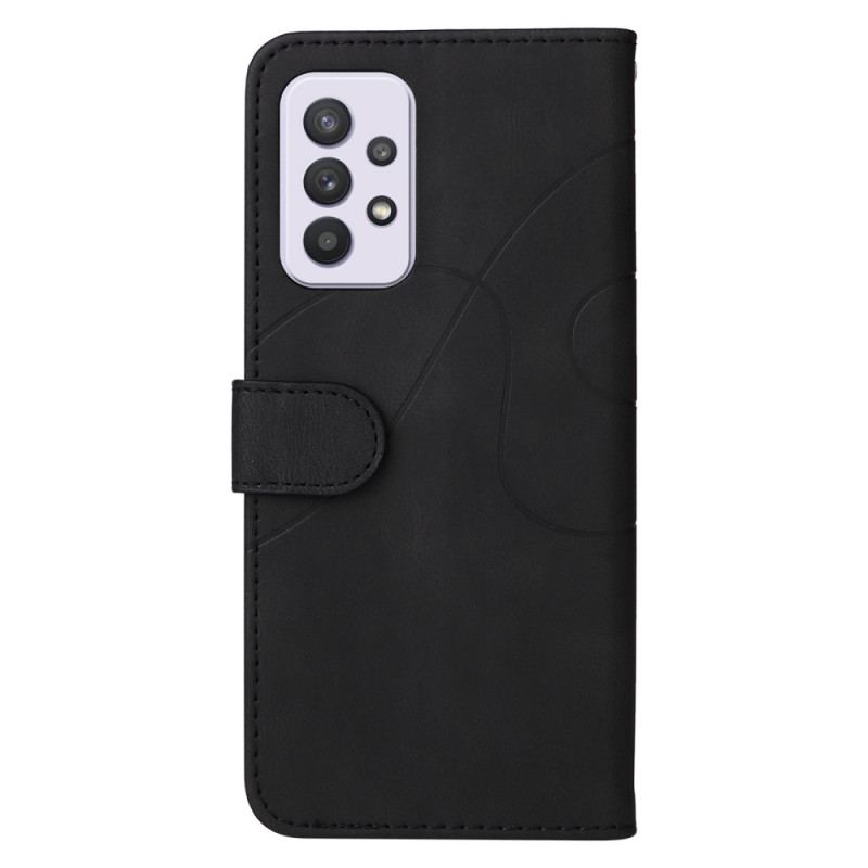 Læder Cover Samsung Galaxy A33 5G To-tonet