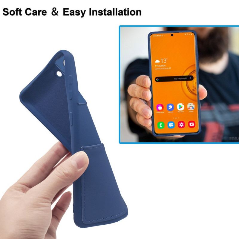 Cover Samsung Galaxy S20 Ultra Flydende Silikone Kortholder