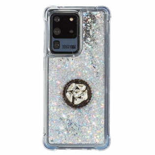 Cover Samsung Galaxy S20 Ultra Glitter Ring-bracket