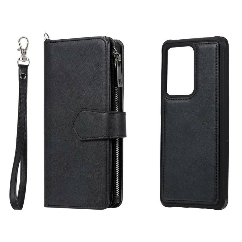 Flip Cover Samsung Galaxy S20 Ultra Punge Etui Aftagelig Tegnebog