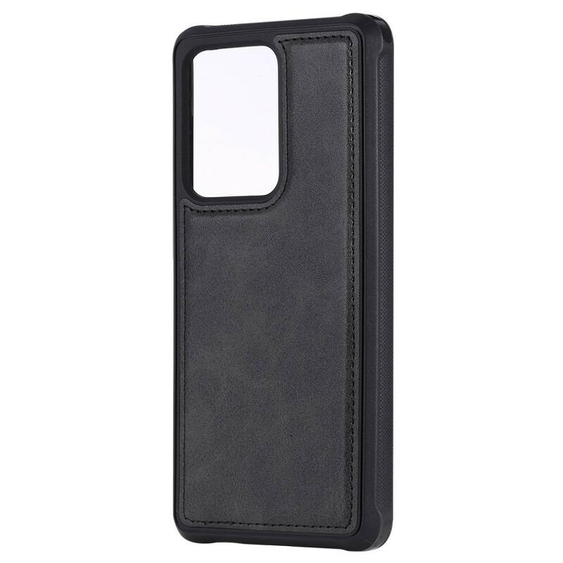 Flip Cover Samsung Galaxy S20 Ultra Udvendig Integreret Kortholder