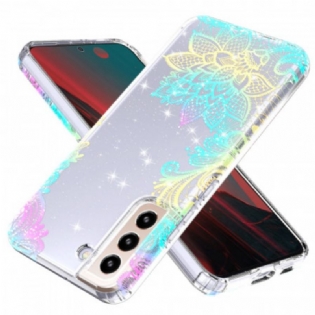 Cover Samsung Galaxy S22 5G Fleksibel Silikone Mandala