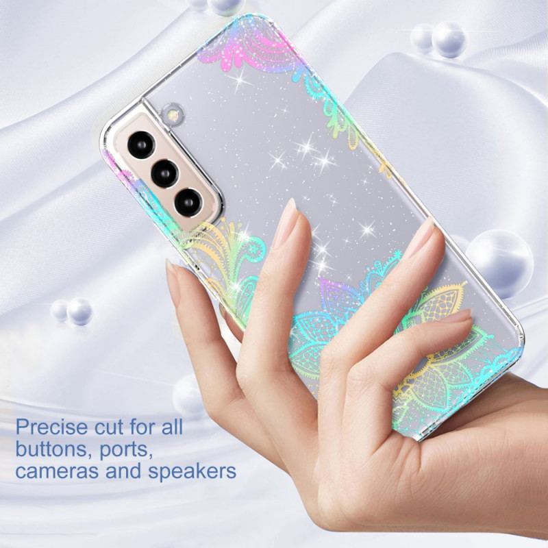 Cover Samsung Galaxy S22 5G Fleksibel Silikone Mandala
