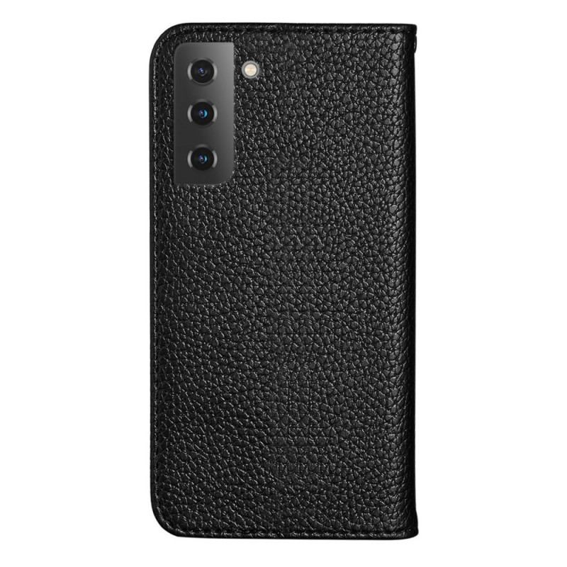 Cover Samsung Galaxy S22 5G Flip Cover Imiteret Læder Litchi Ultra Chic