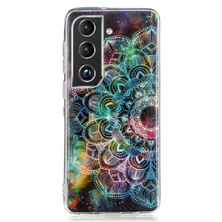 Cover Samsung Galaxy S22 5G Fluorescerende Blomsterserie