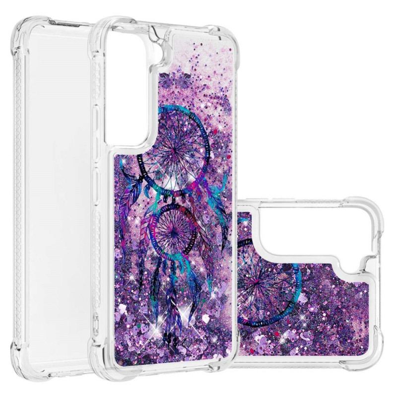 Cover Samsung Galaxy S22 5G Glitter Drømmefanger