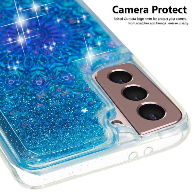 Cover Samsung Galaxy S22 5G Glitter Mandala