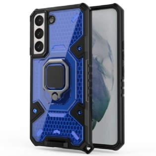 Cover Samsung Galaxy S22 5G Honeycomb Med Ring