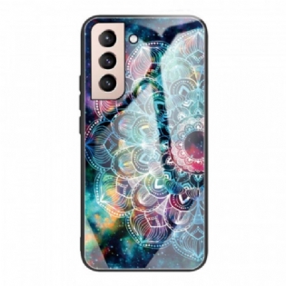 Cover Samsung Galaxy S22 5G Mandala Hærdet Glas