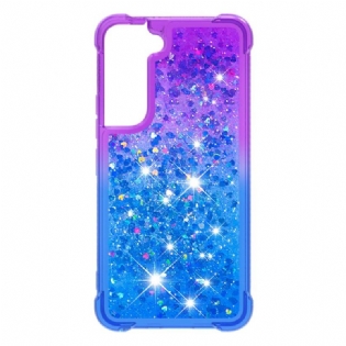 Cover Samsung Galaxy S22 5G Pailletter Farver