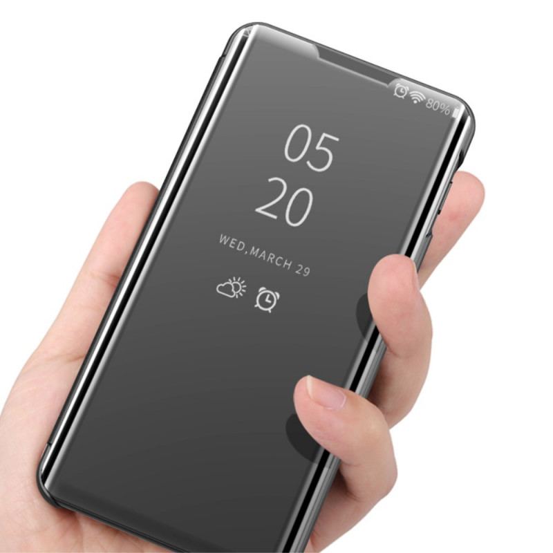 Cover Samsung Galaxy S22 5G Spejl Og Kunstlæder