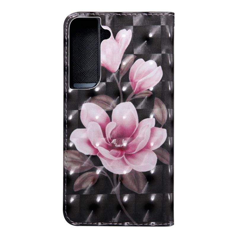 Flip Cover Samsung Galaxy S22 5G Blomstre Blomster