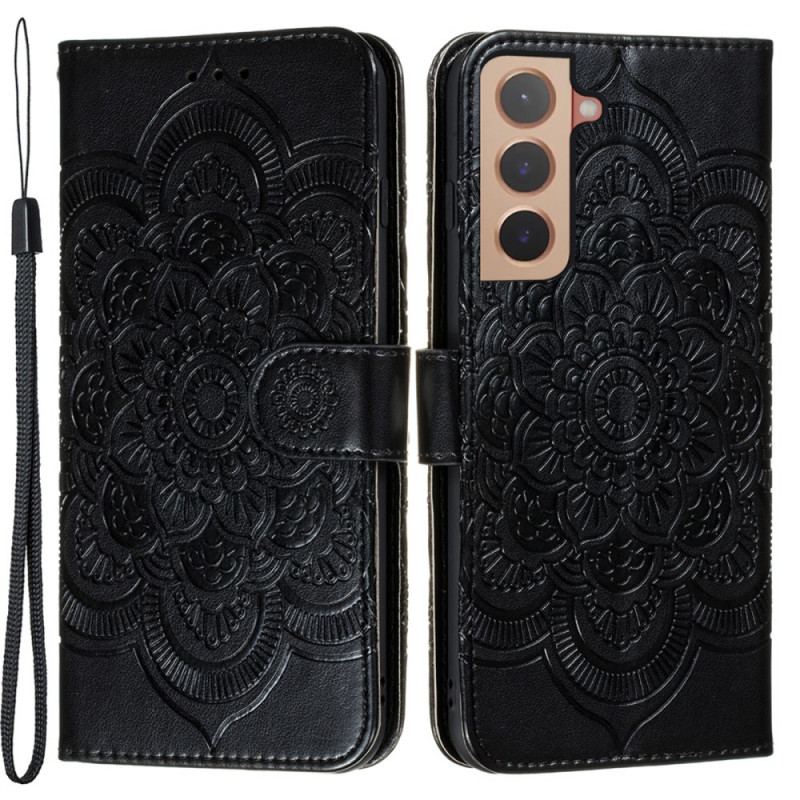 Flip Cover Samsung Galaxy S22 5G Fuld Mandala