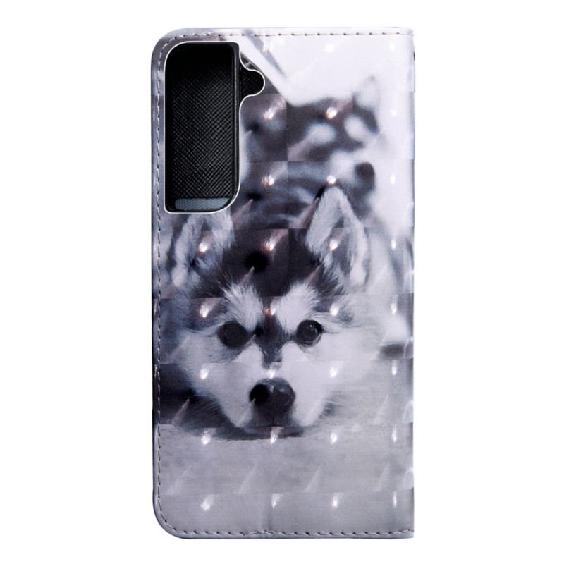 Flip Cover Samsung Galaxy S22 5G Hunden Gustav