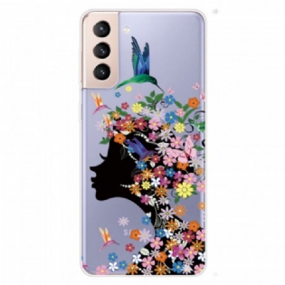 Mobilcover Samsung Galaxy S22 5G Smukt Blomsterhoved