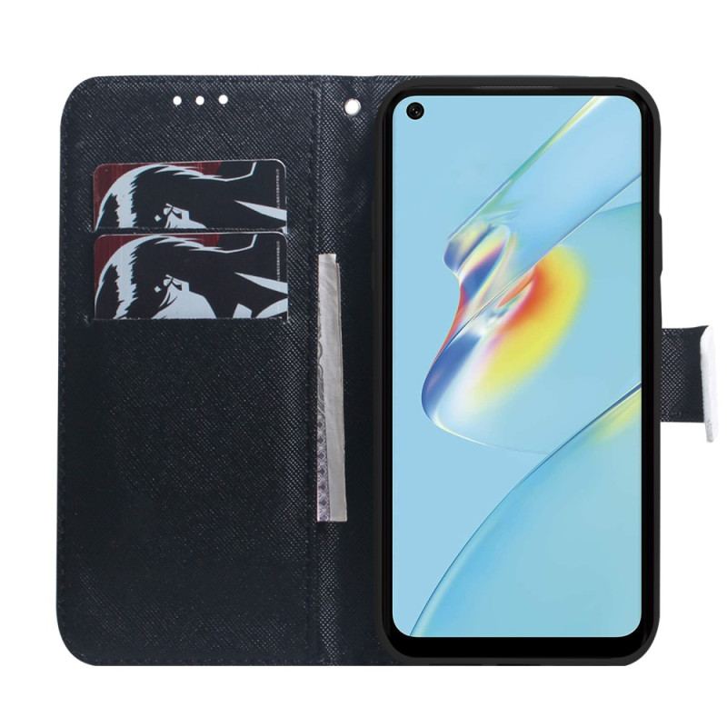 Flip Cover Oppo Reno 8 Lite Panda