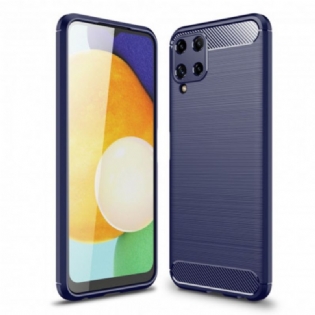 Cover Samsung Galaxy A22 Børstet Kulfiber