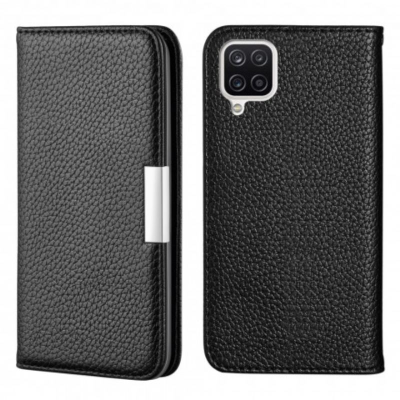 Cover Samsung Galaxy A22 Flip Cover Imiteret Læder Litchi Ultra Chic