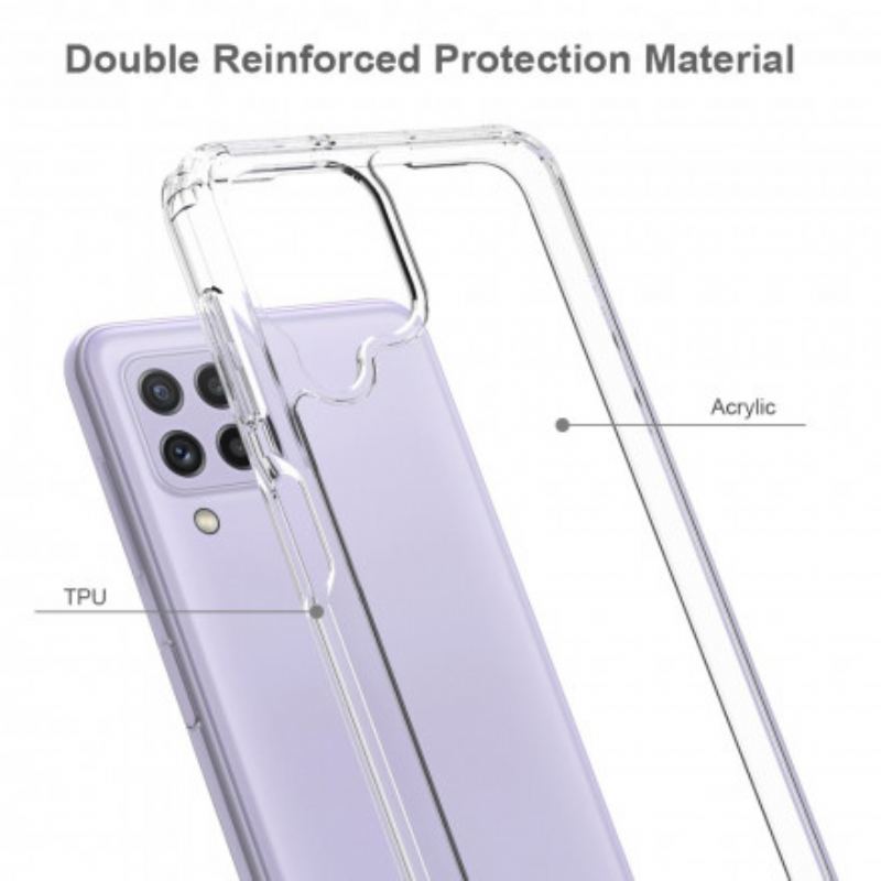 Cover Samsung Galaxy A22 Gennemsigtig Hybrid