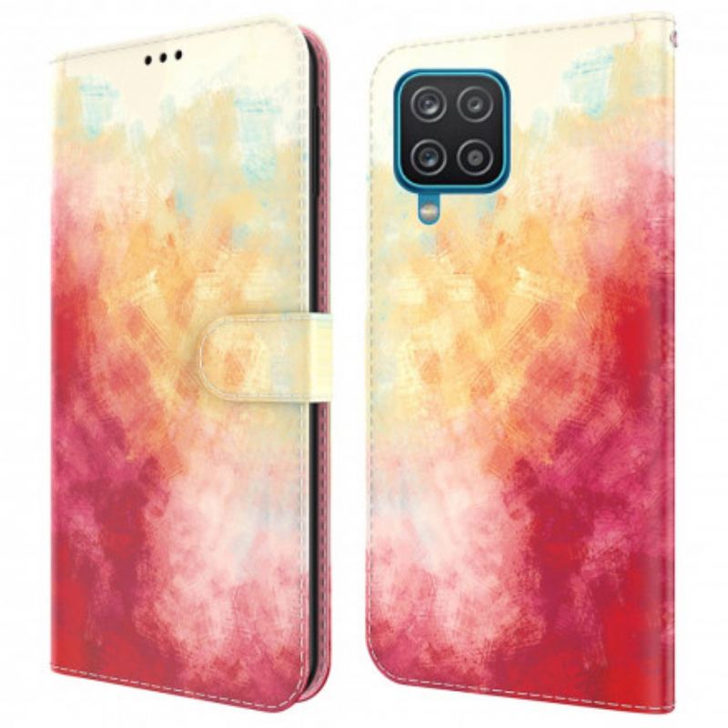 Flip Cover Samsung Galaxy A22 Abstraktion