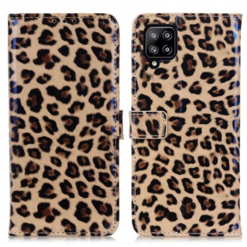 Flip Cover Samsung Galaxy A22 Almindelig Leopard