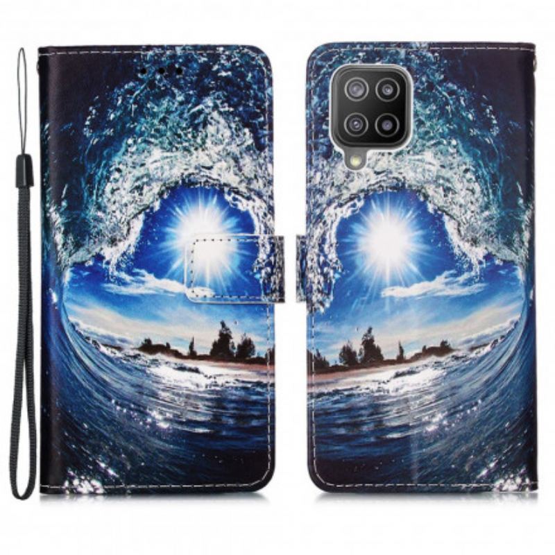 Flip Cover Samsung Galaxy A22 Elsker Bølgen