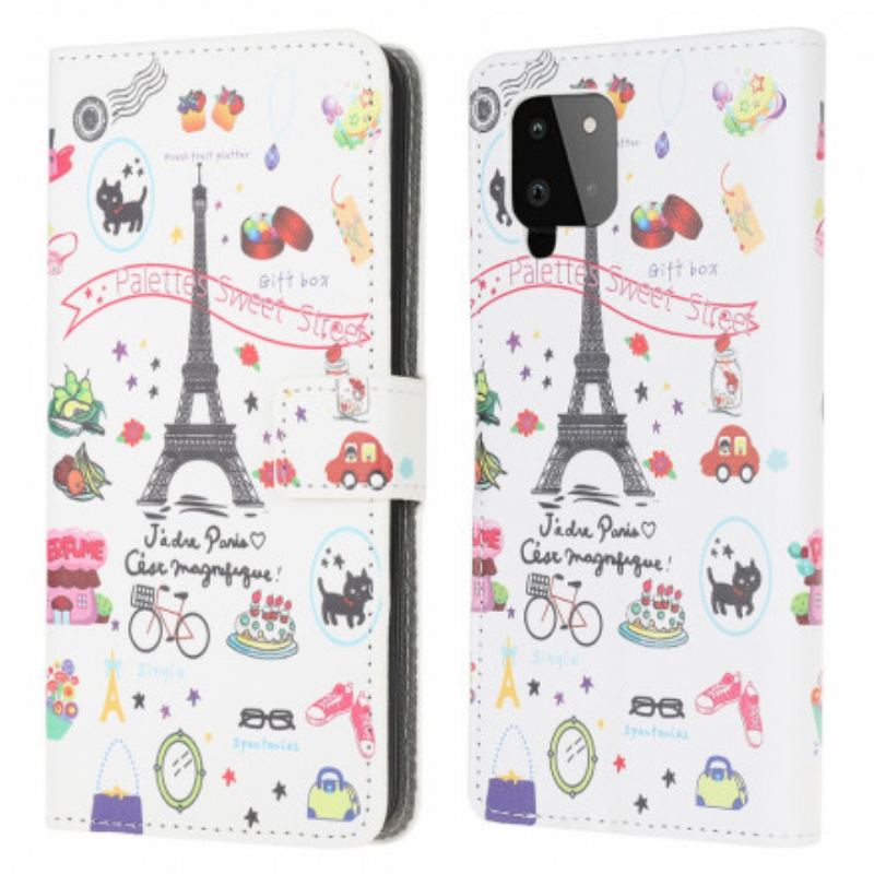 Flip Cover Samsung Galaxy A22 Jeg Elsker Paris