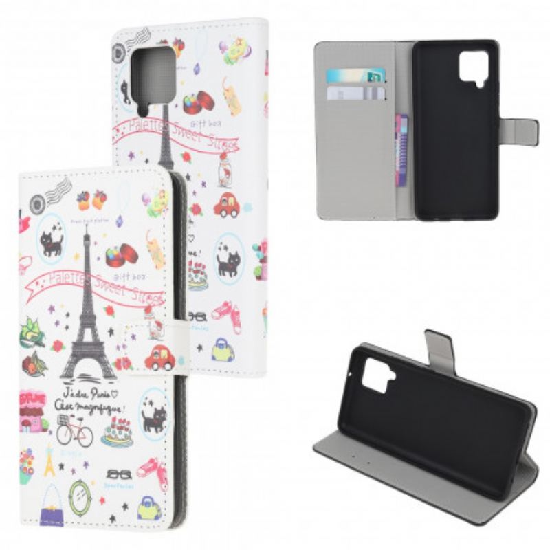 Flip Cover Samsung Galaxy A22 Jeg Elsker Paris