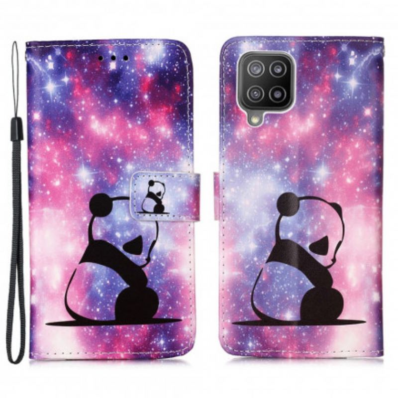 Flip Cover Samsung Galaxy A22 Panda Galaxy