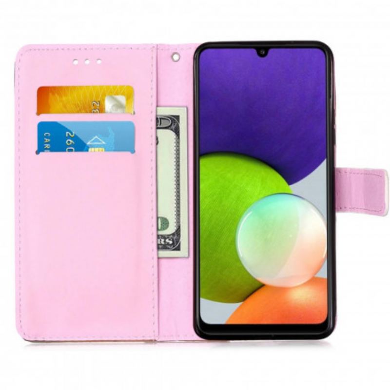 Flip Cover Samsung Galaxy A22 Panda Galaxy