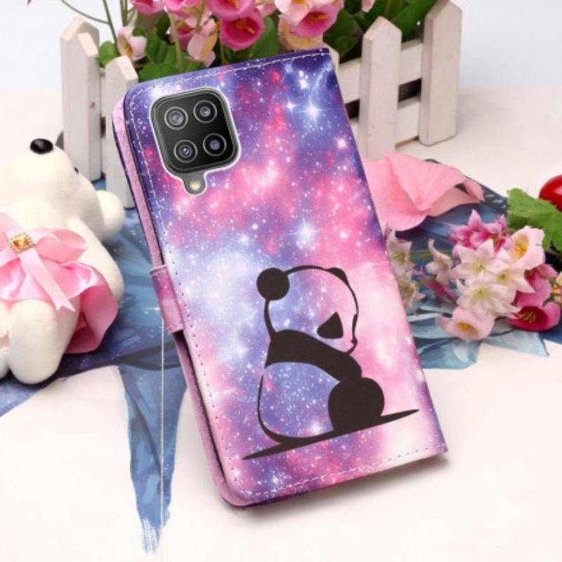 Flip Cover Samsung Galaxy A22 Panda Galaxy