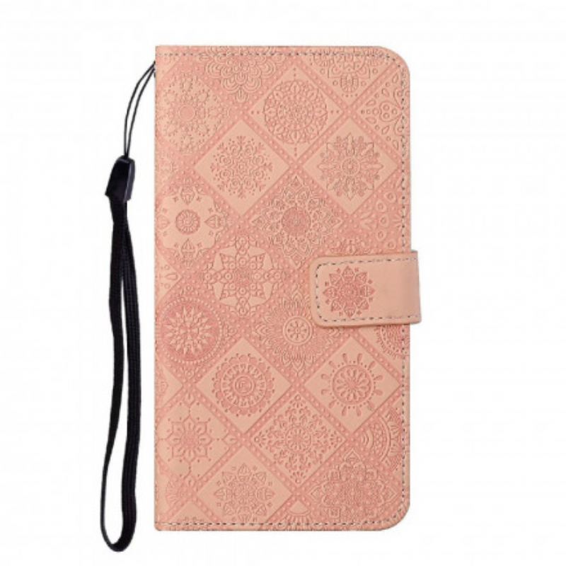 Flip Cover Samsung Galaxy A22 Tapestry Mønster