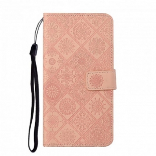 Flip Cover Samsung Galaxy A22 Tapestry Mønster