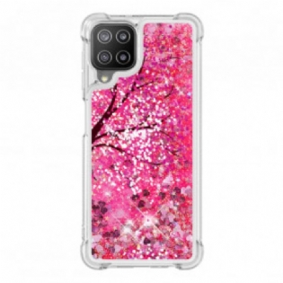 Mobilcover Samsung Galaxy A22 Glitter Træ