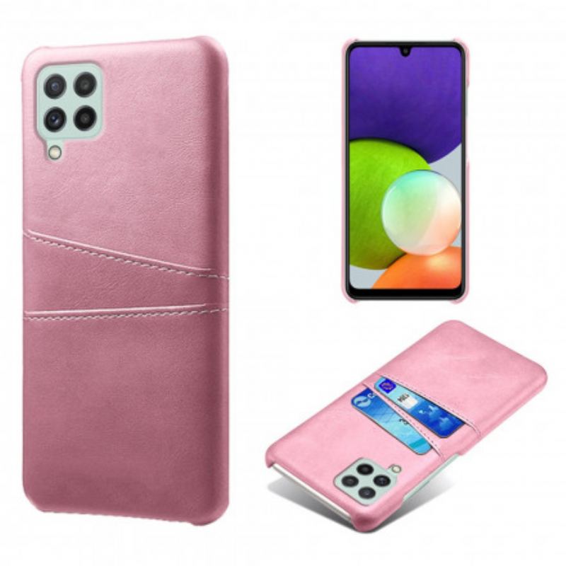 Mobilcover Samsung Galaxy A22 Ksq Dobbelt Kortholder