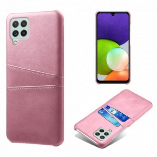 Mobilcover Samsung Galaxy A22 Ksq Dobbelt Kortholder