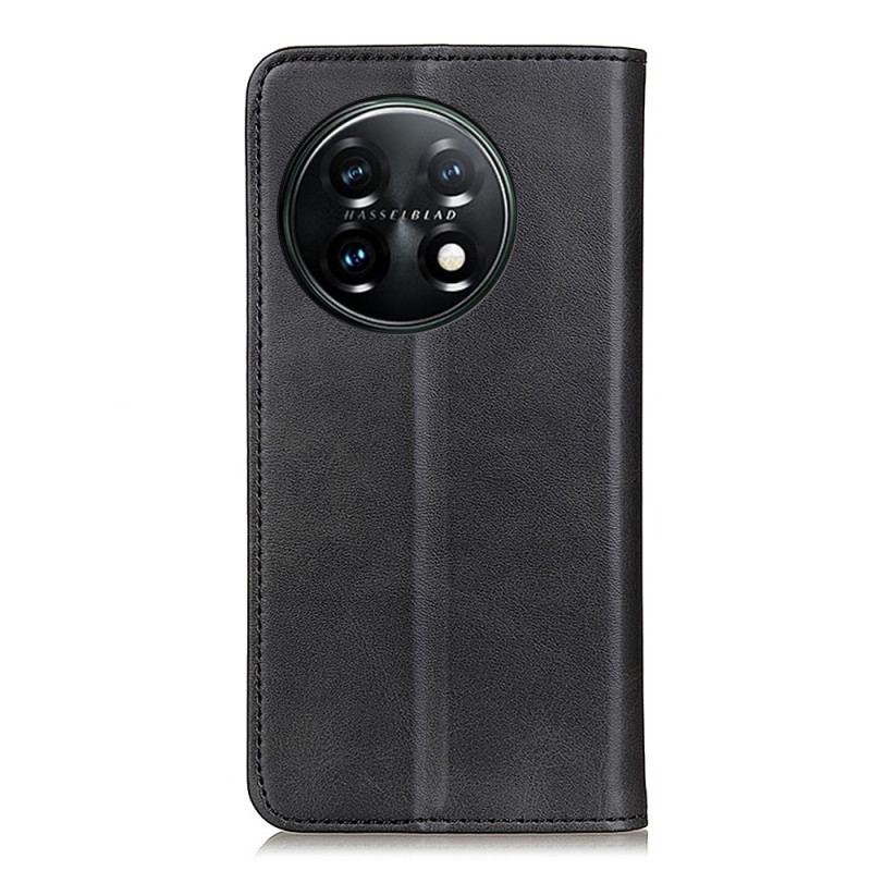 Cover OnePlus 11 5G Flip Cover Elegance Split Læder