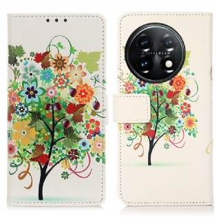 Flip Cover OnePlus 11 5G Farverigt Træ
