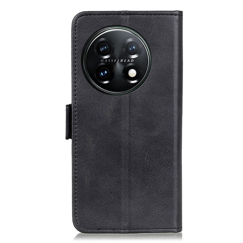 Flip Cover OnePlus 11 5G Læder Cover Dobbelt Klap